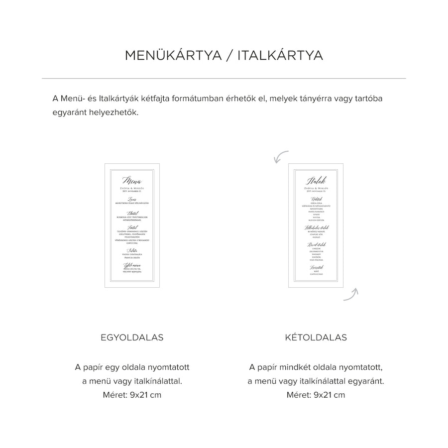 Geometrikus Márvány Italkártya